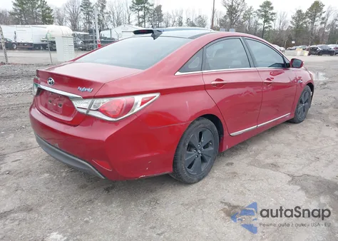 2012 Hyundai Sonata Hybrid from USA, damaged, VIN KMHEC4A46CA027865